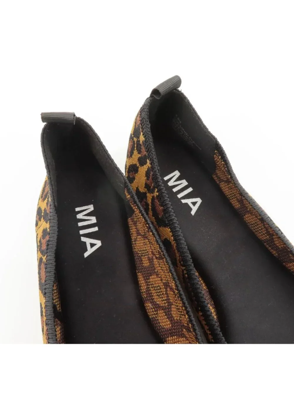 MIA Women 8.5 M EVANNA Leopard Cheetah Animal Print Round Toe Ballet Flat Shoes